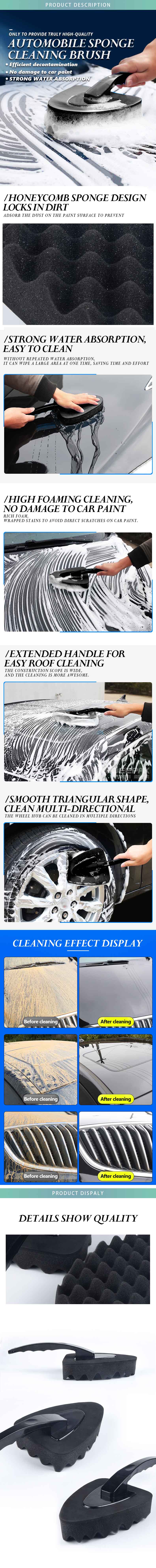 Car cleaning brush